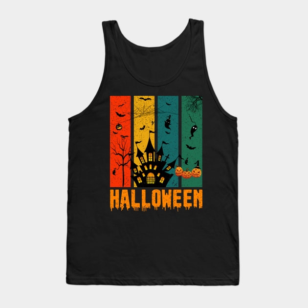 Halloween Costume Tank Top by albaley